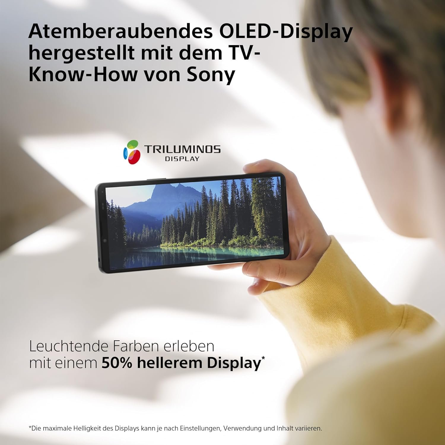 Смартфон Sony Xperia 10 V 5000 мАч 6,1" 21:9 OLED Тройная камера IP65/68 Black, фото №11