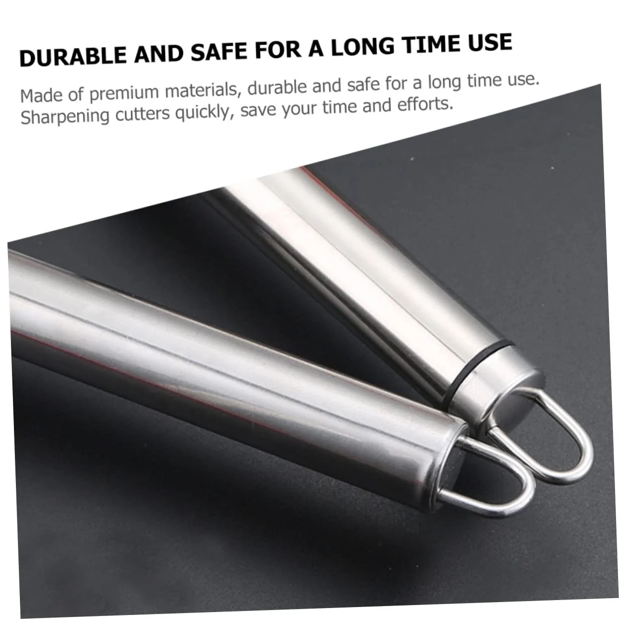 Точило для ножів VALICLUD Ергономічна Нержавіюча сталь З отвором для підвішування, фото №7