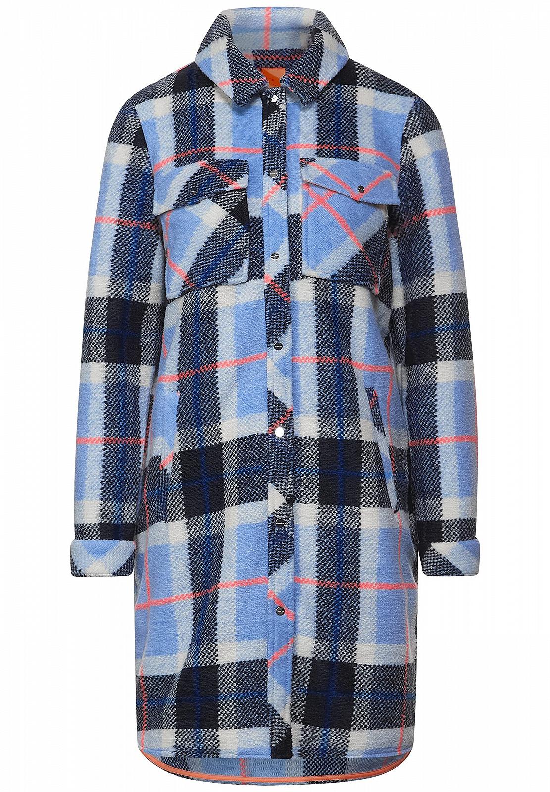 Пальто Street One в клітинку, фото №3 Пальто Street One в клітинку, фото №3