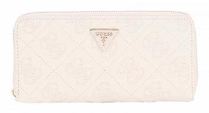 Кошелек GUESS Adelasia SLG Zip Around L Cream White - Фото 1