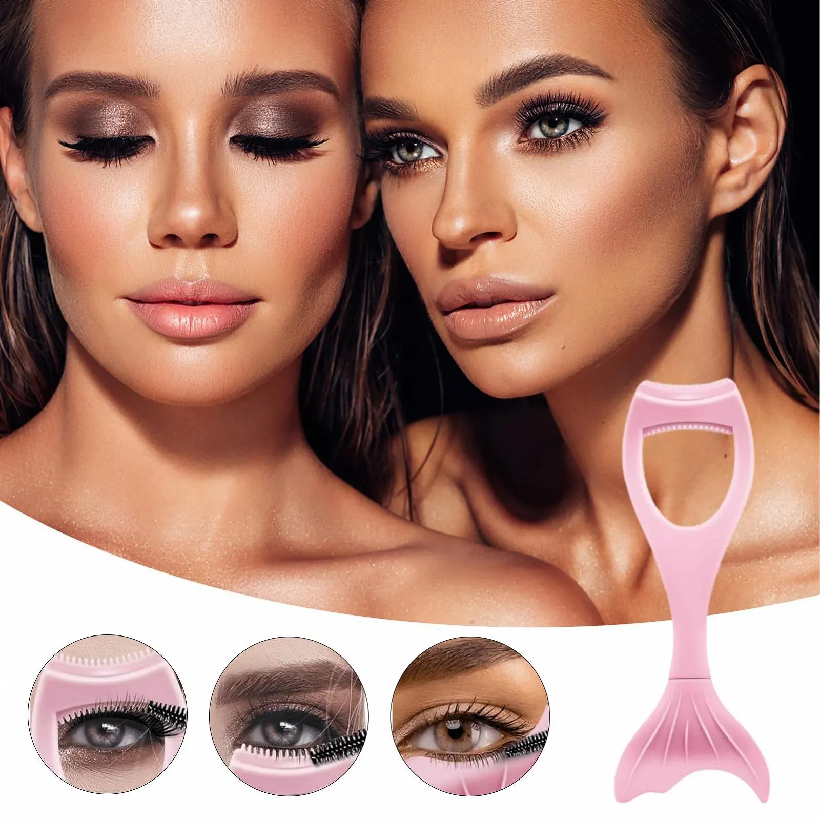 Шаблон для макіяжу для вій, аплікатор для трафаретів, фото №2