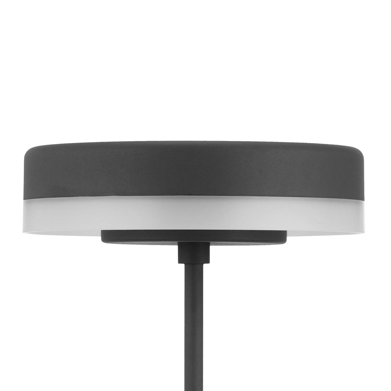 Настільна лампа REV DISK Акумуляторна IP54 Dimmable 200 лм 2 Вт Антрацит, фото №4