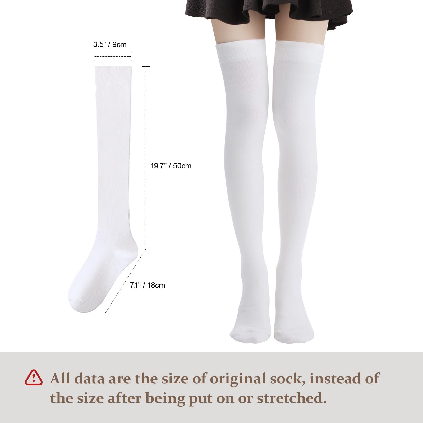 Носки DRESHOW Over Knee Knitted Extra Long, фото №7