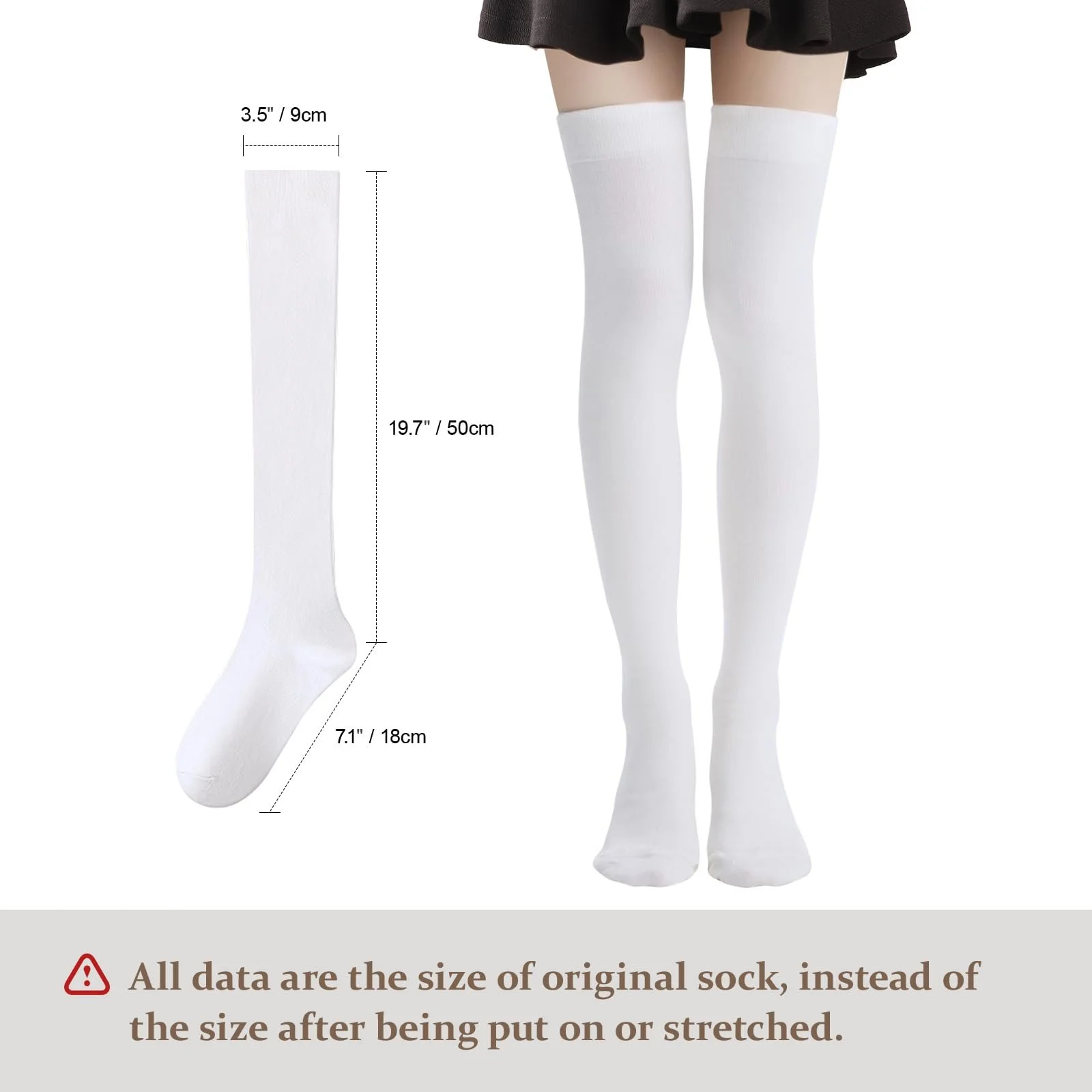 Носки DRESHOW Over Knee Knitted Extra Long, фото №7