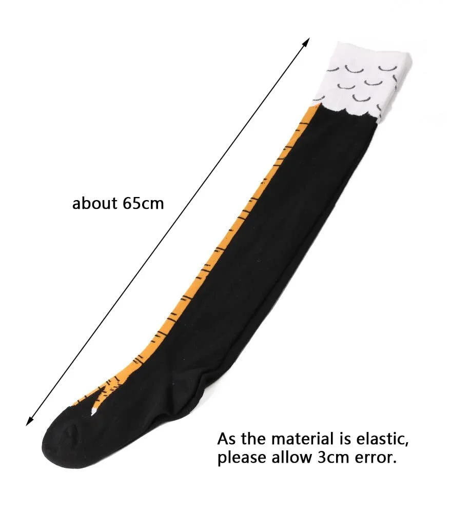 Шкарпетки FGFD&OU Chicken Feet Overknee Cartoon Sports Socks Unisex, фото №3 Шкарпетки FGFD&OU Chicken Feet Overknee Cartoon Sports Socks Unisex, фото №3