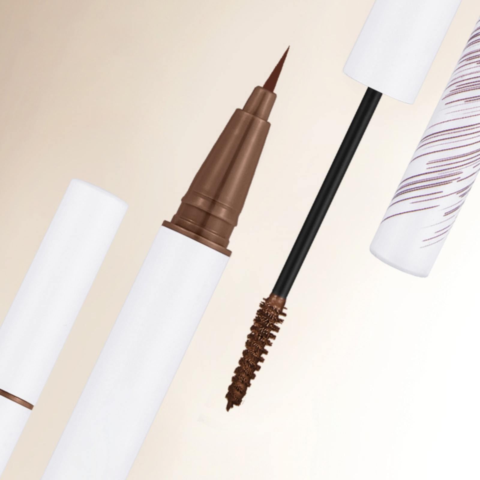 Помиада Augenbrauen Кamm Augenbrauenstift 4 Zinken Чорний, фото №4