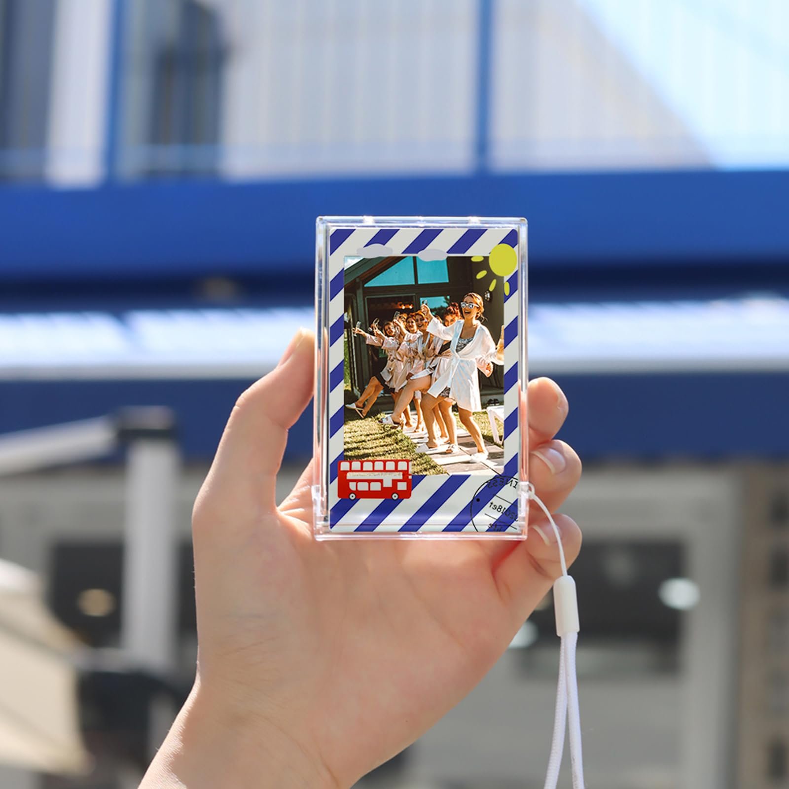 Наклейки для фото Instax Mini 30 штук Foil Edge, фото №4