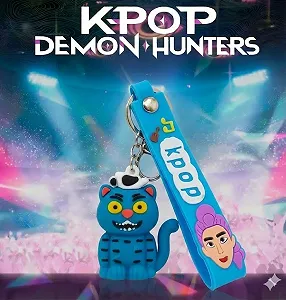 Брелок Кейпоп мисливці на демонів Дерпі Derpy K-Pop Demon Hunters Huntr/x дитячий на рюкзак ключі іграшка 5 см - Фото 1