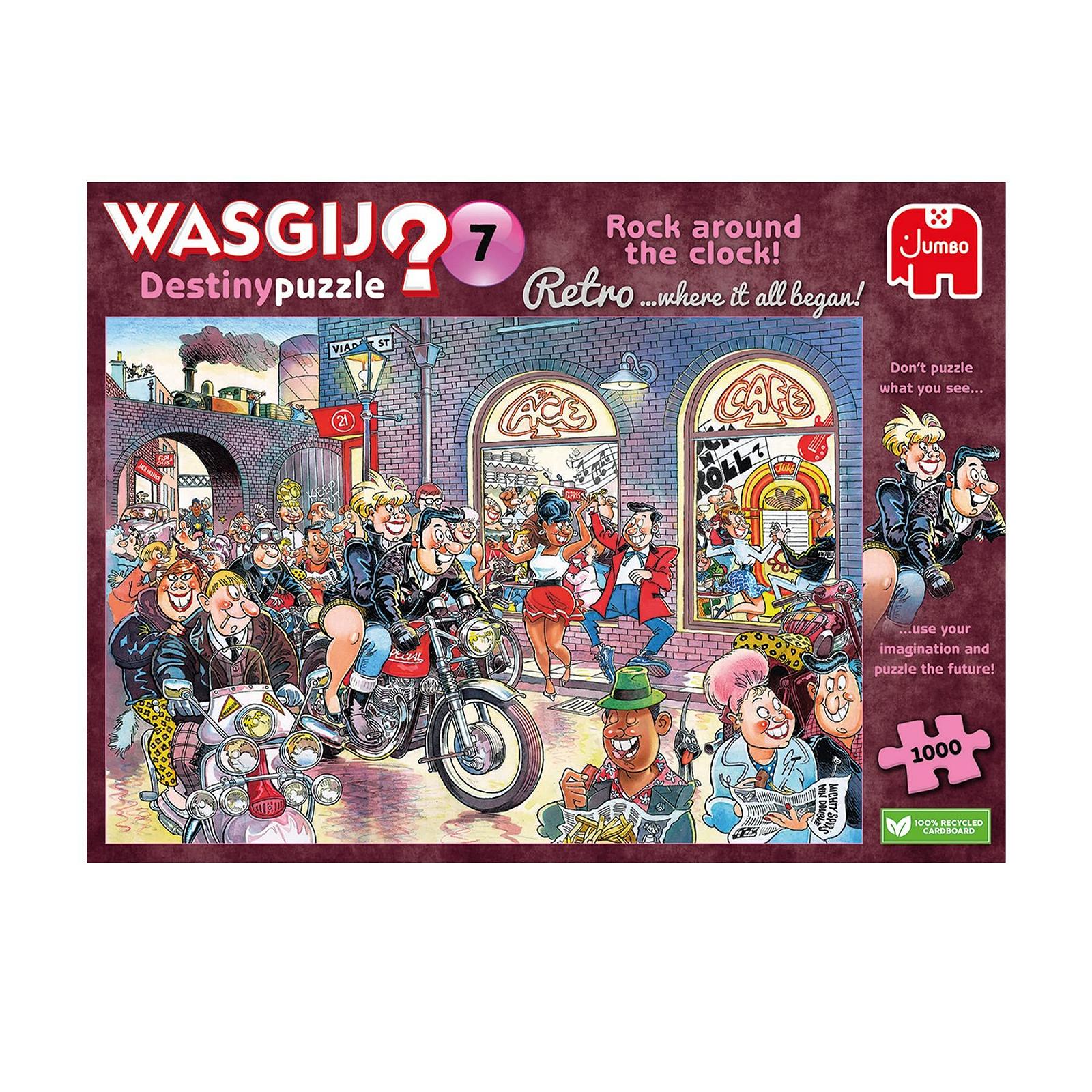 Пазл Wasgij Retro Destiny 7 Rock Round the Clock! 1000 деталей, фото №4 Пазл Wasgij Retro Destiny 7 Rock Round the Clock! 1000 деталей, фото №4
