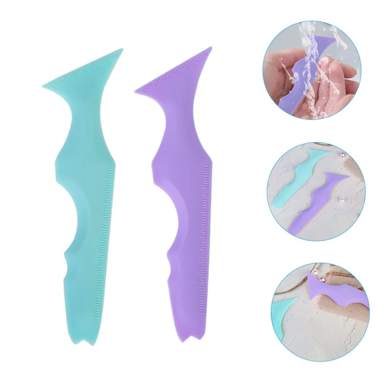 Підводка FRCOLOR Силіконова лінійка-шаблон для макіяжу очей, фото №4