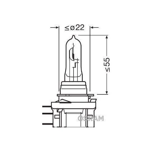 Лампа ams-OSRAM ORIGINAL 64176, фото №3