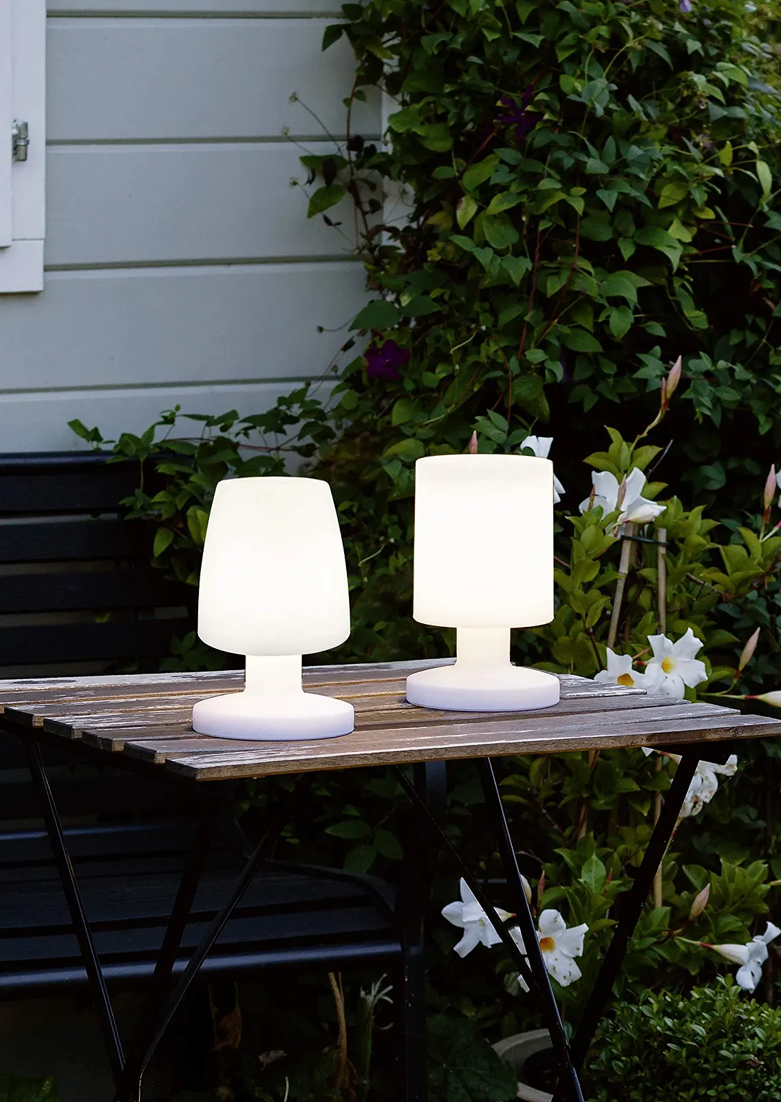 Настільна лампа Reality Leuchten Dora Outdoor Пластикова 1.5 Вт Біла, фото №3