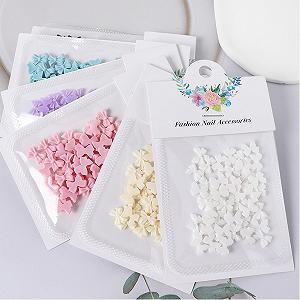 Подвески для ногтей Бантики 50 шт. Плоская задняя часть. Украшения для ногтей. synthetic.ua - Фото 1