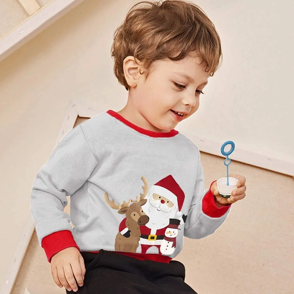 Джемпер Little Hand Різдвяний Джемпер Санта Клаус, фото №5