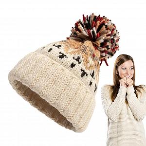 Шапка с помпоном Bexdug synthetic.ua - Фото 1