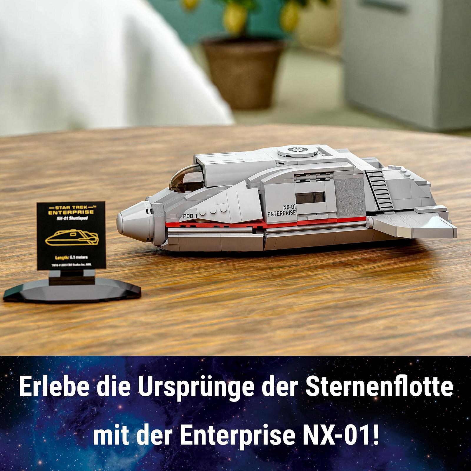 Конструктор BlueBrixx NX-01 Shuttlepod 748 блоков лицензия Star Trek, фото №5