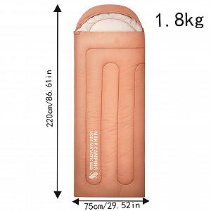 Спальний мішок Lightweight Outdoor Camping Mat 4-Season 220 x 75 см для дітей дівчат хлопців synthetic.ua - Фото 1