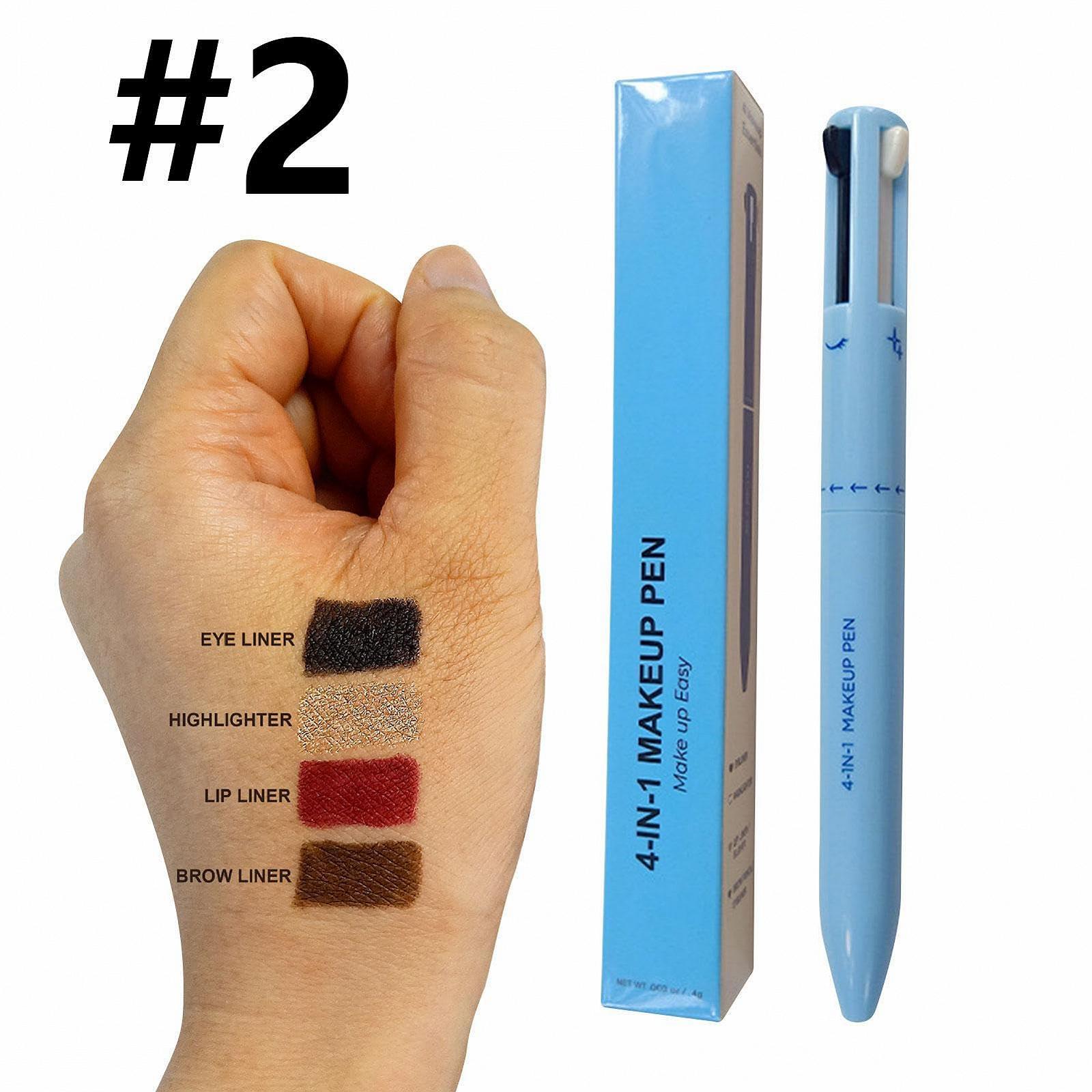 Карандаш для макияжа 4 в 1 Bexdug Многофункциональный, фото №5