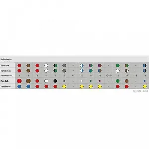 Ремкомплект кабелів дверей HERTH+BUSS ELPARTS 51277188 для OPEL VAUXHALL, задній synthetic.ua - Фото 1