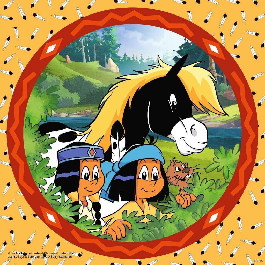 Пазл Ravensburger 80007 Yakari The Brave Indian 3 x 49 элементов, фото №4