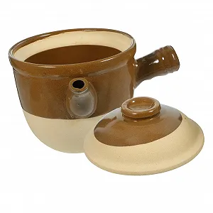 Кастрюля Sosoport для традиционной китайской медицины керамическая термостойкая антипригарная с эргономичной ручкой - Фото 1