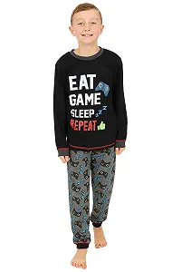 Комплект піжами ThePyjamaFactory для хлопчиків synthetic.ua - Фото 1