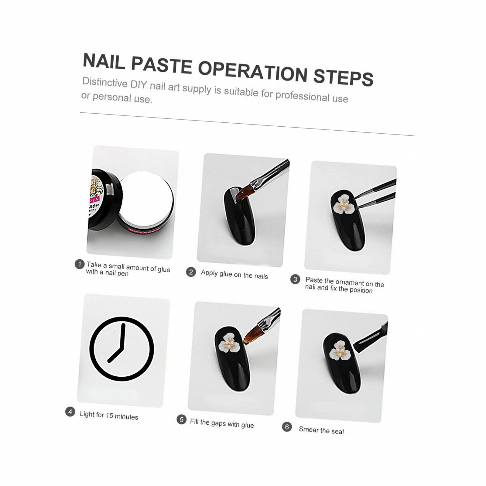 Украшения для ногтей из сплава с жемчугом Beavorty 12 шт., Цветы для маникюра, фото №4