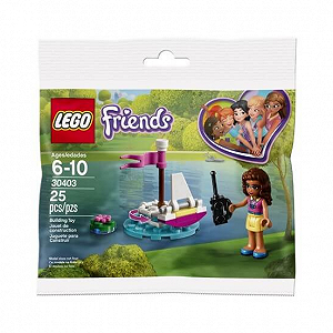 Конструктор Лего LEGO Friends Лодка дистанционного управления Оливии (30403) - Фото 1
