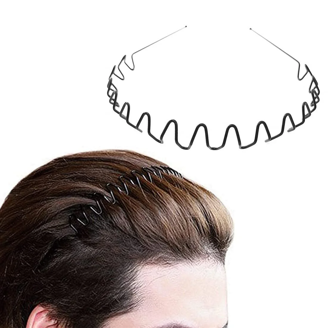 Набор металлических обручей для волос., фото №5