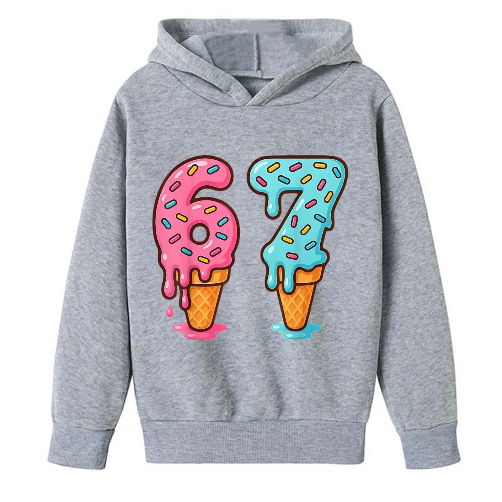 Джемпер для девочек 67 Prints Толстовка, фото №4