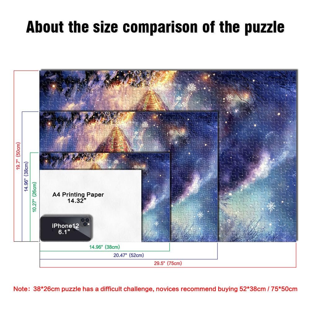 Пазл Christmas Train in Winter 1000 елементів 26 x 38 см, фото №5 Пазл Christmas Train in Winter 1000 елементів 26 x 38 см, фото №5