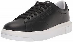 Кросівки Armani Exchange Basic Логотип ззаду Black - Фото 1