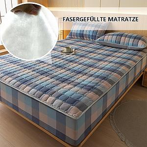 Наматрасник HAIBA 180 x 200 см Мягкий Трикотажный Простынь Очень Толстый и Мягкий Наматрасник до 30 см Высоты Матраса synthetic.ua - Фото 1