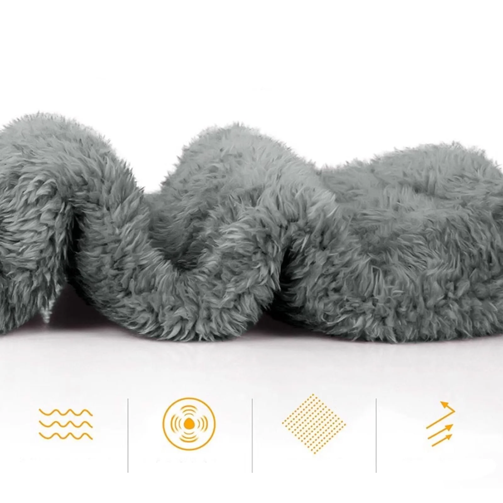 Плюшеві панчохи вище коліна, Пухнасті, Жіночі, фото №6