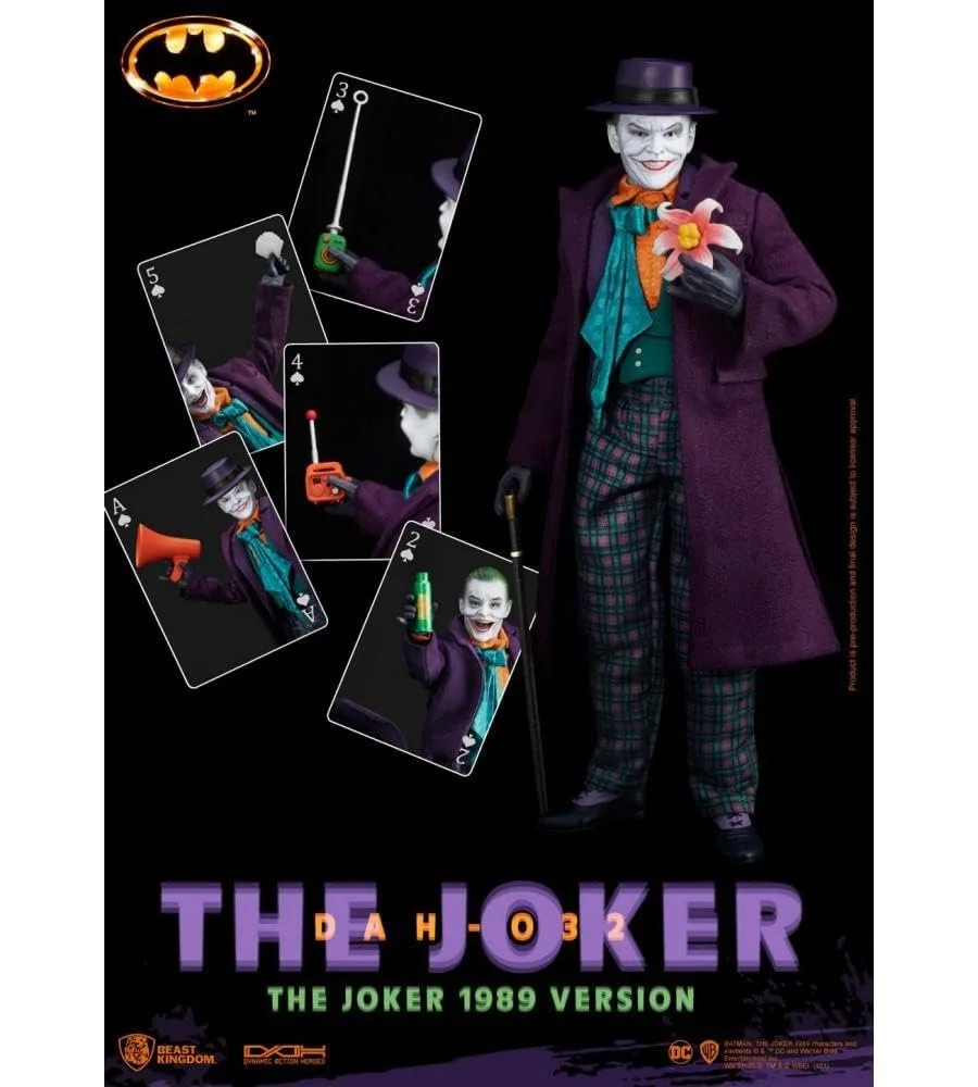 Фігурка Beast Kingdom Dynamic 8-Ction Heroes Batman 1989 DAH-032 Joker, фото №8