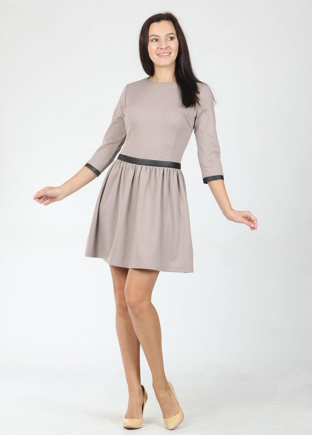 Платье Enna Levoni S Бежевый (ND-13442-Beige), фото №3