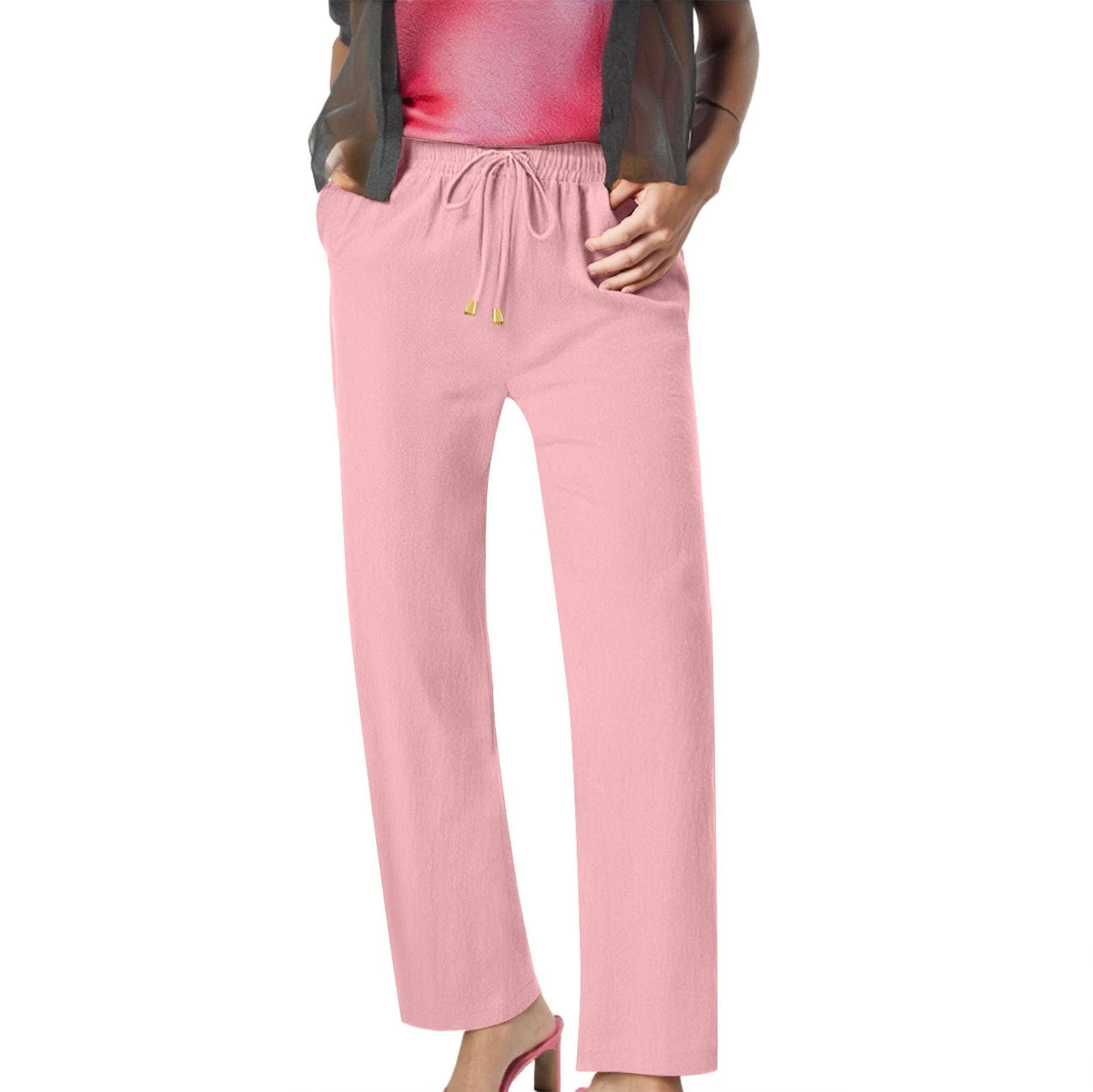 Жіночі еластичні штани з прямими штанинами, фото №1 Жіночі еластичні штани з прямими штанинами, фото №1