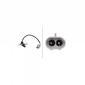 Датчик импульсов коленвала HELLA 6PU 009 163-741 для RENAULT HITACHI - Фото 1