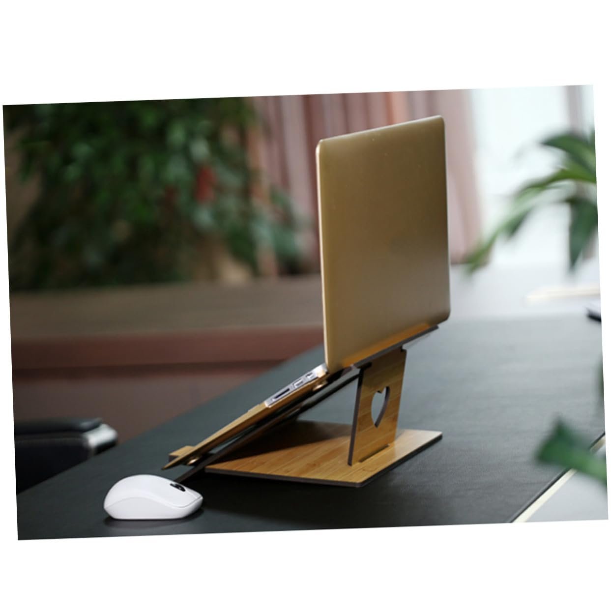Підставка для ноутбука Дерев'яна SEWACC Портативна Легка Конструкція Міцна для Офісу та Дому, фото №6