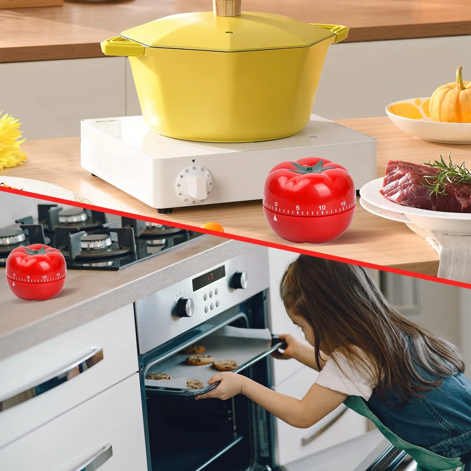 Механический кухонный таймер Tomato 60 минут, фото №7