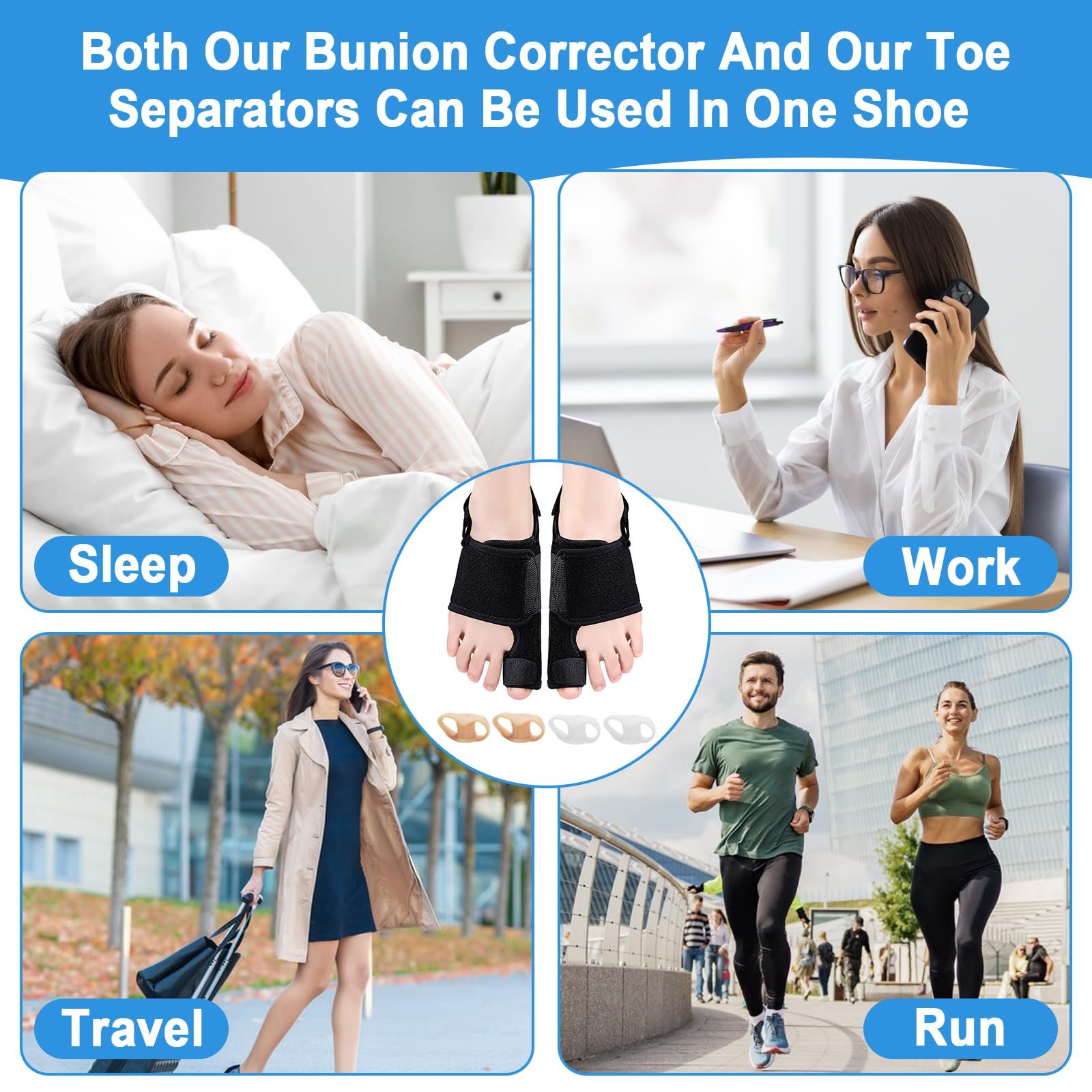 Шина для коррекции Hallux Valgus, 2 x шины для коррекции, фото №7