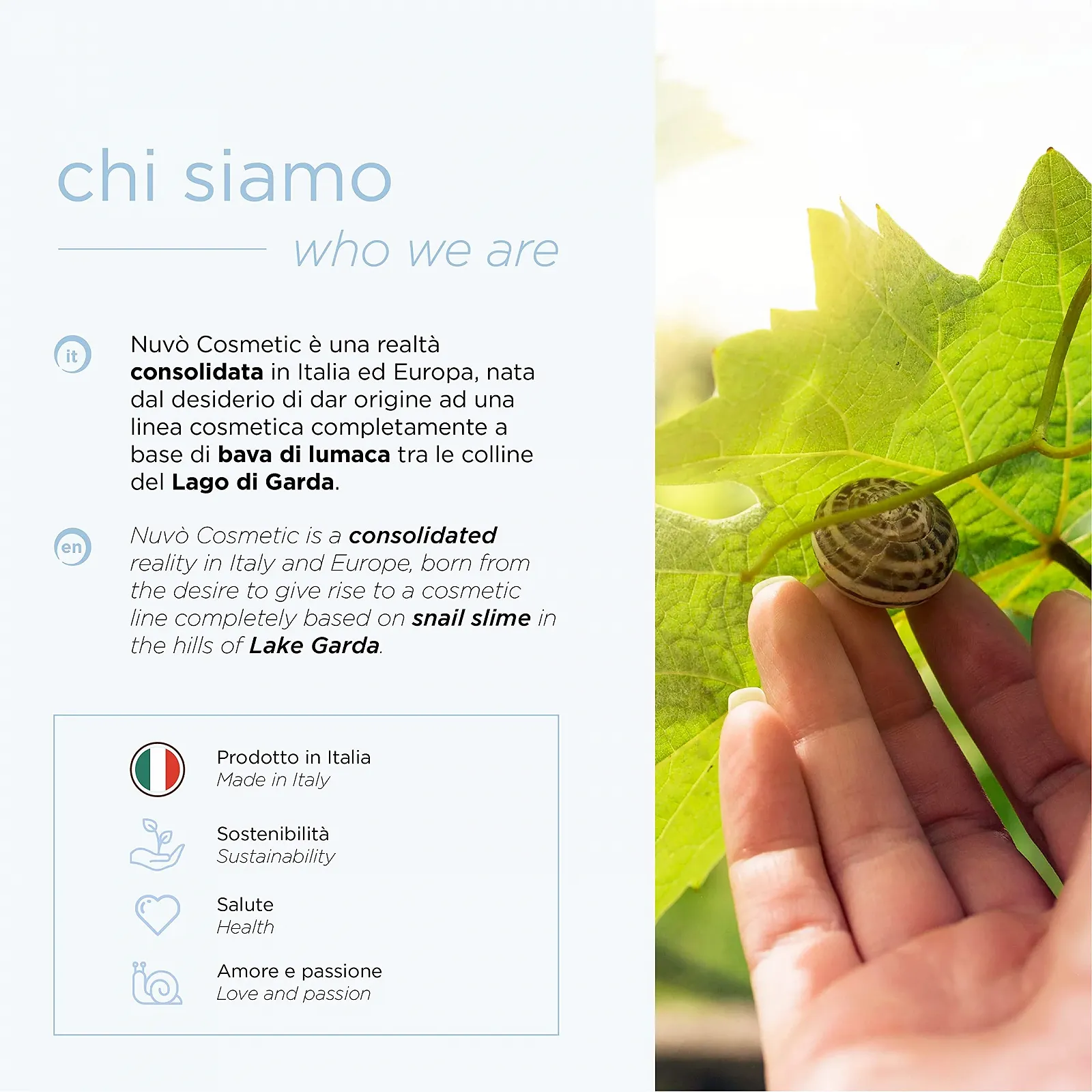 Крем для тела и ног Nuvo' 150 мл Освежающий с муцином улитки и охлаждающим эффектом, фото №5