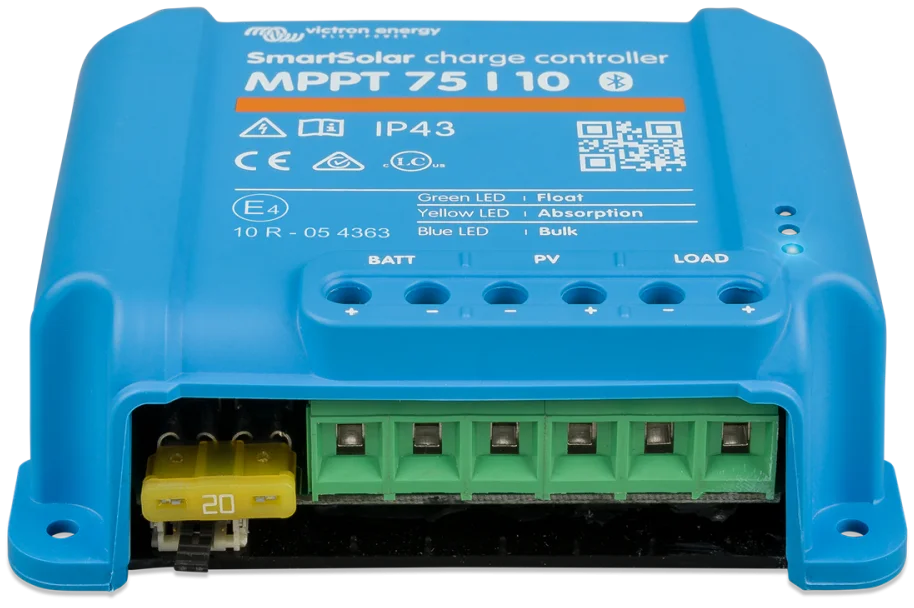 Контроллер заряда солнечной батареи Victron Energy SmartSolar MPPT 75V 10A Bluetooth, фото №4 Контроллер заряда солнечной батареи Victron Energy SmartSolar MPPT 75V 10A Bluetooth, фото №4