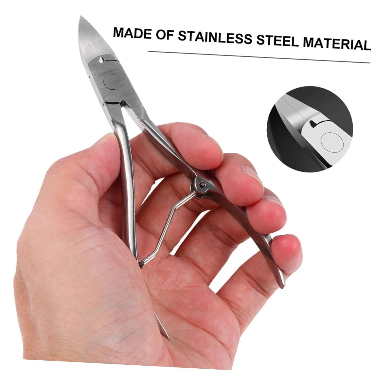 Набір для манікюру CALLARON 5 предметів з нержавіючої сталі в чохлі для зберігання, фото №7