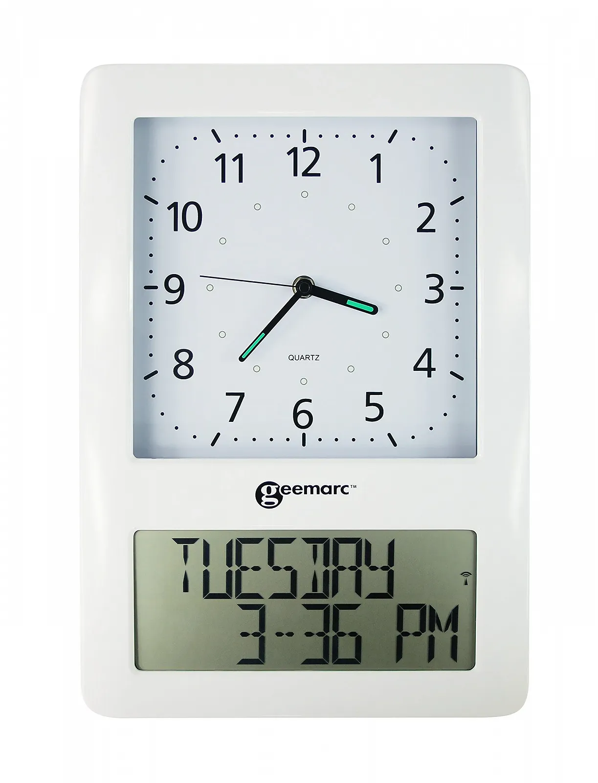 Годинник Geemarc VISO50 для людей з хворобою Альцгеймера з аналоговим дисплеєм, фото №3