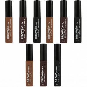 Крем-гель для бровей FRCOLOR 9 шт трёхцветный натуральный долгосрочный пластик - Фото 1