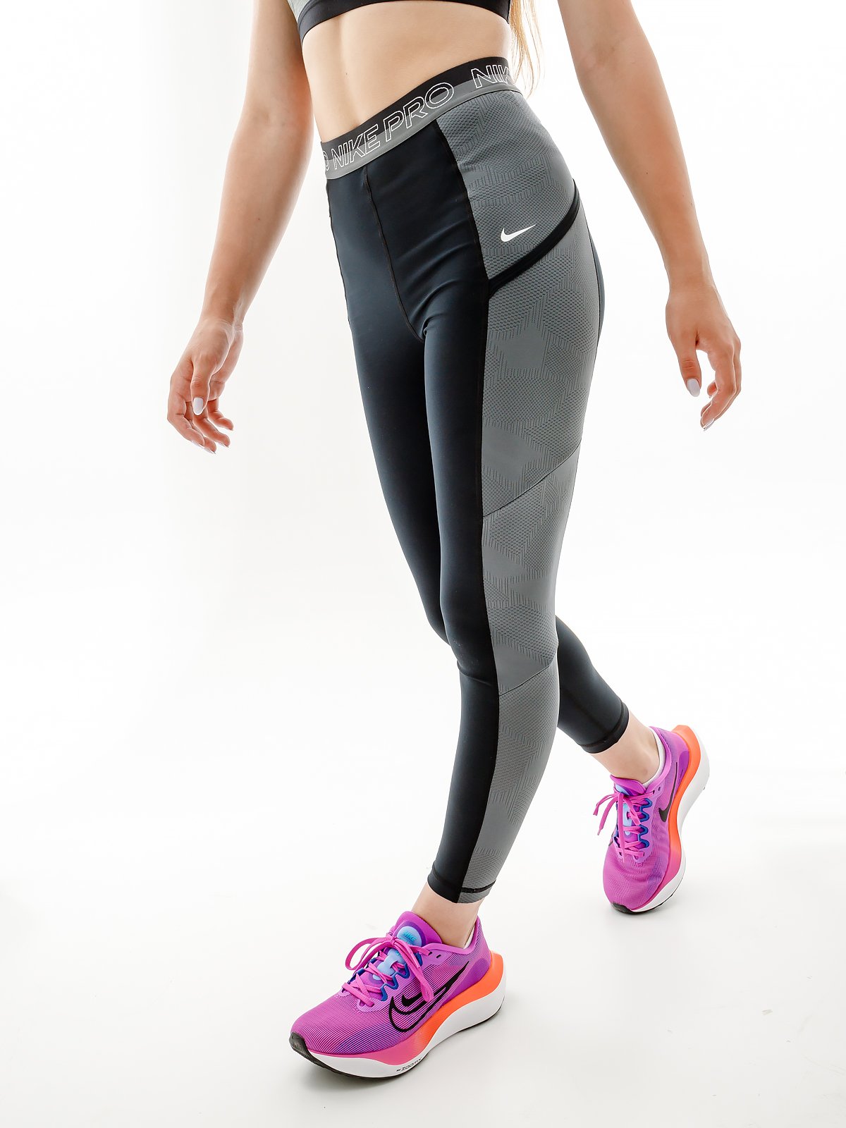 Леггинсы Nike W NP DF HR 7/8 TIGHT FEMME XS, фото №1