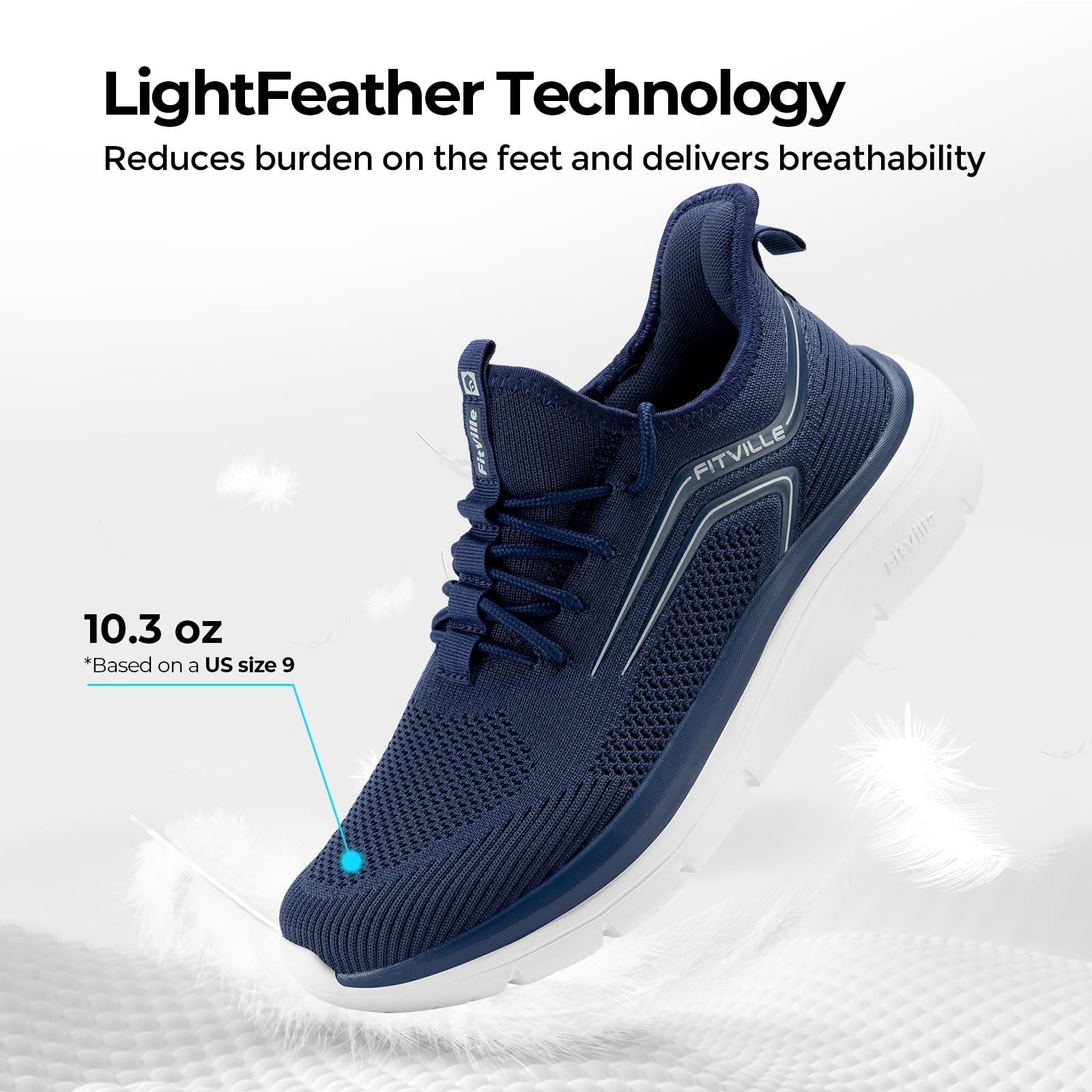 Кросівки FitVille Чоловічі діабетичні надширокі на липучках, фото №5 Кросівки FitVille Чоловічі діабетичні надширокі на липучках, фото №5