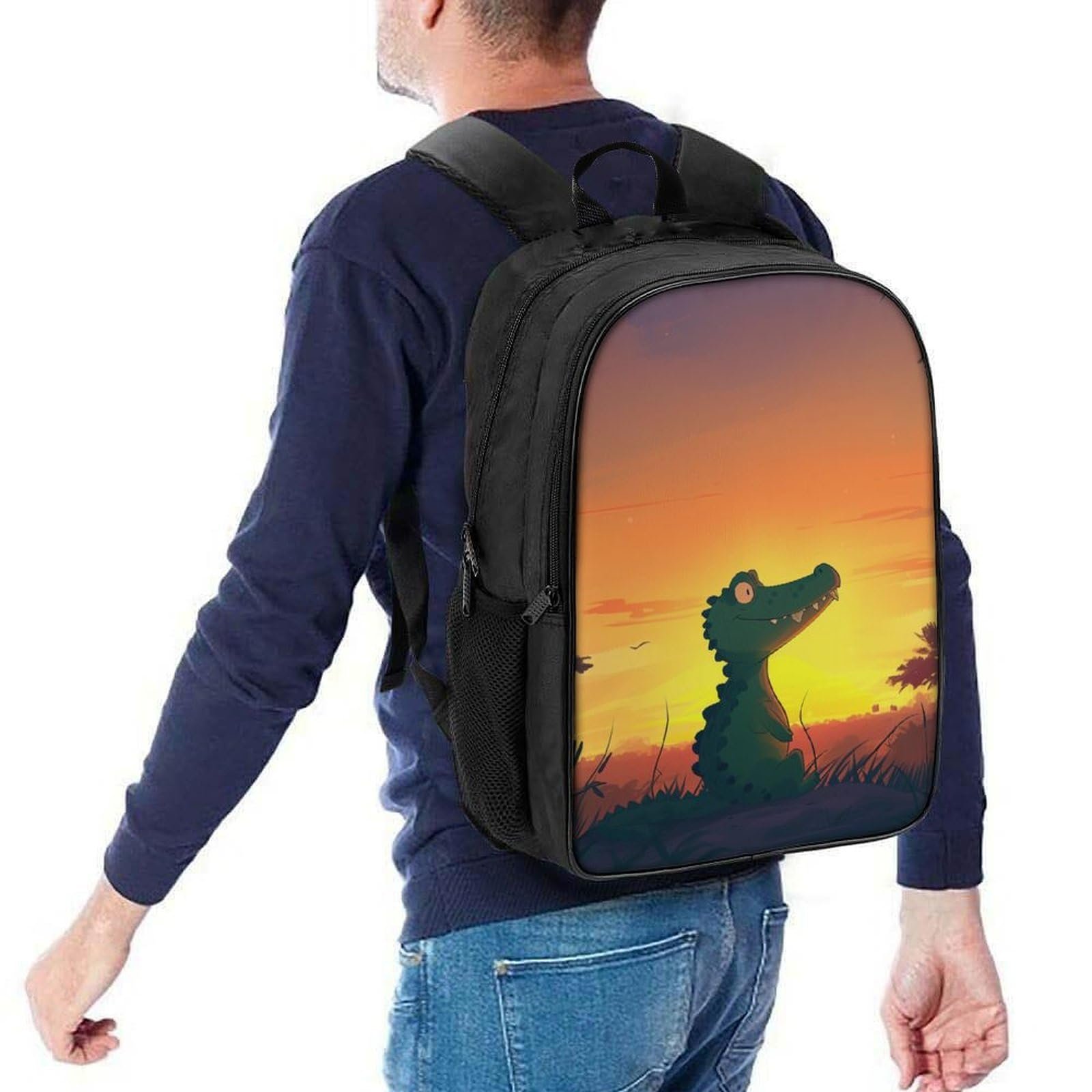 Ранец DPEOANEBN Dinosaur для девочки-подростка, школьный, для начальной школы, детский, повседневный, 40x28x16 см, фото №5