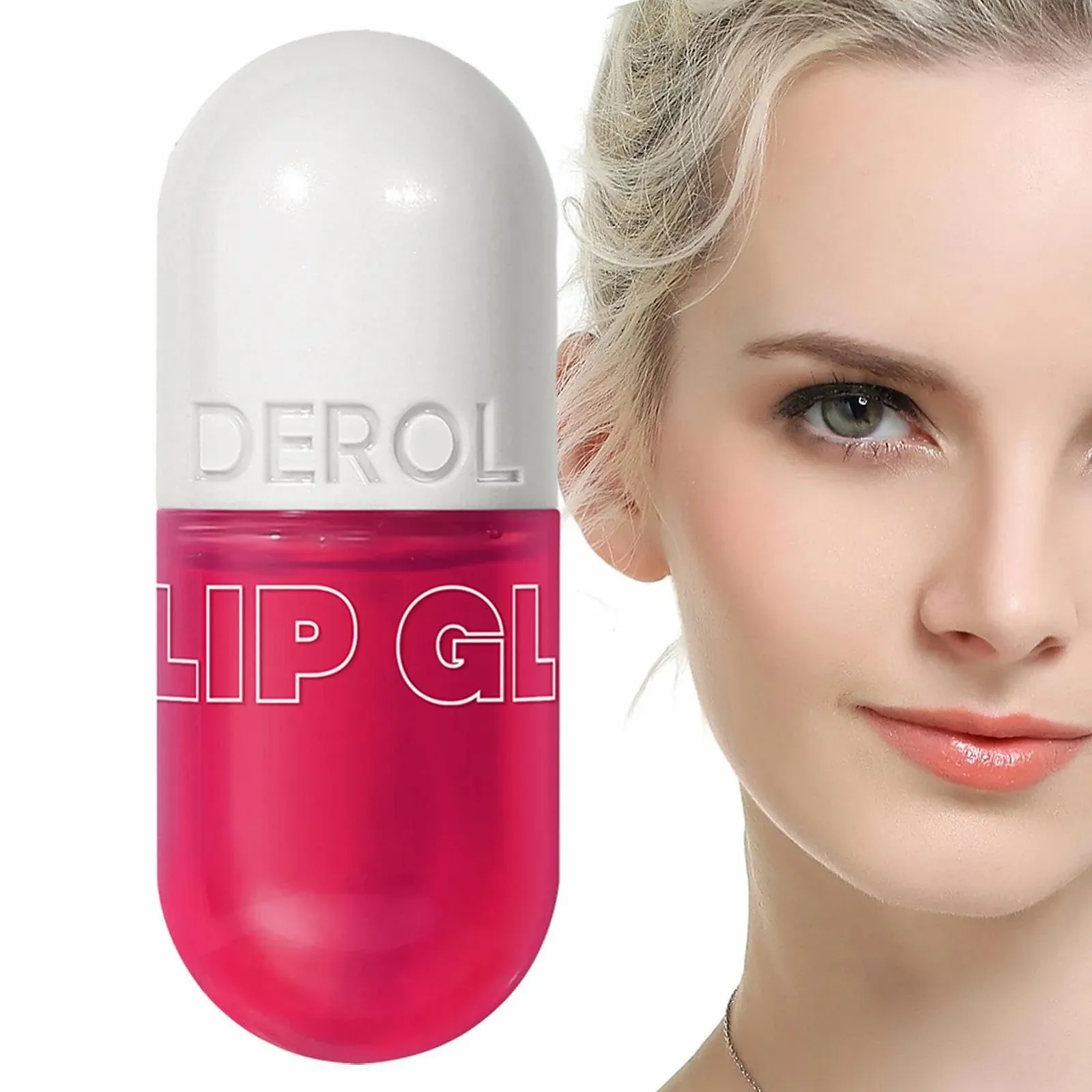 Олія для губ зволожуюча Golw, зволожуючий гель для губ, великий пензлик, довготривала, фото №9